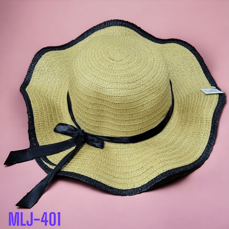 Sombrero de Ala grande, Lazo Ondulado