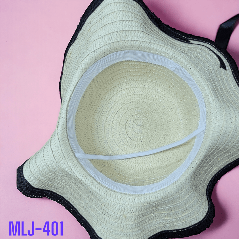 Sombrero de Ala grande, Lazo Ondulado