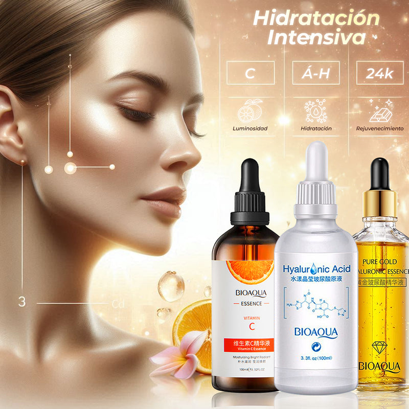 HIDRATACION INTENSIVA + SERUM 24K 100ML