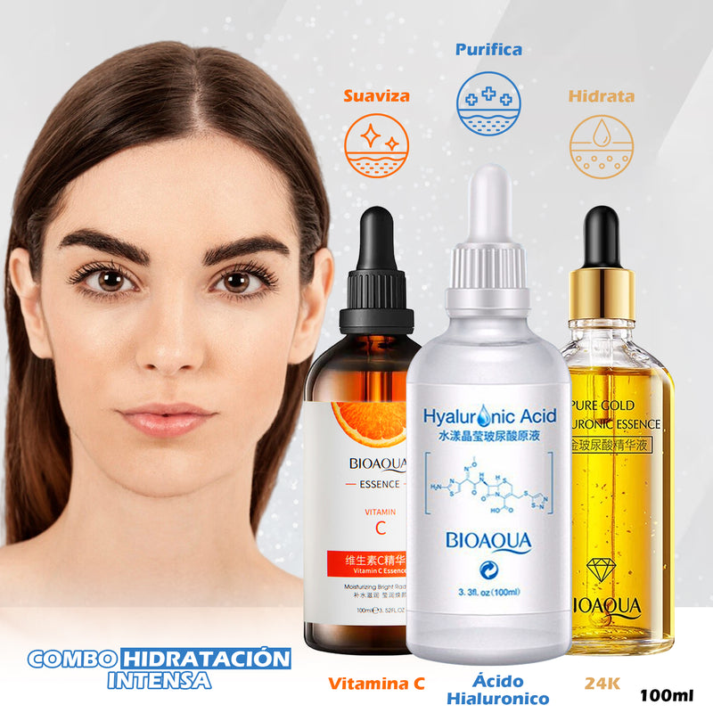 HIDRATACION INTENSIVA + SERUM 24K 100ML