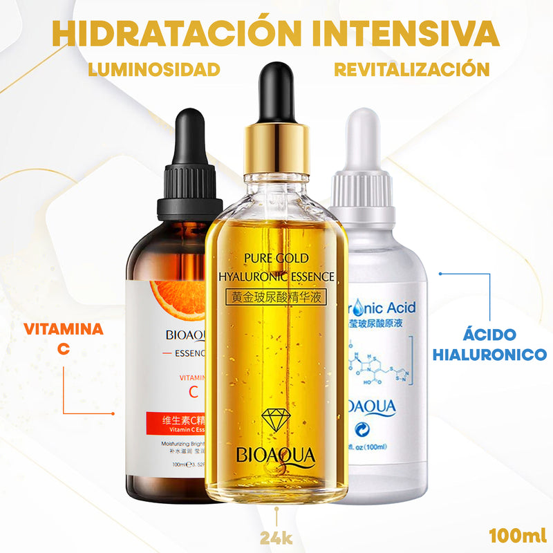 HIDRATACION INTENSIVA + SERUM 24K 100ML